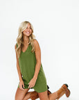 Green One Piece Romper