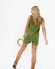 Summer Romper Green