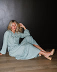 Morgan Boho Long Sleeve Maxi Dress