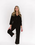 Mavis Jumpsuit in Black