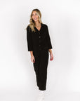 Mavis Jumpsuit in Black