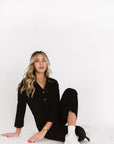 Mavis Jumpsuit in Black