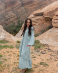 Morgan Boho Long Sleeve Maxi Dress