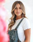 Frankie Denim Overalls