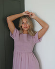 Lavender Purple Mormon Dress