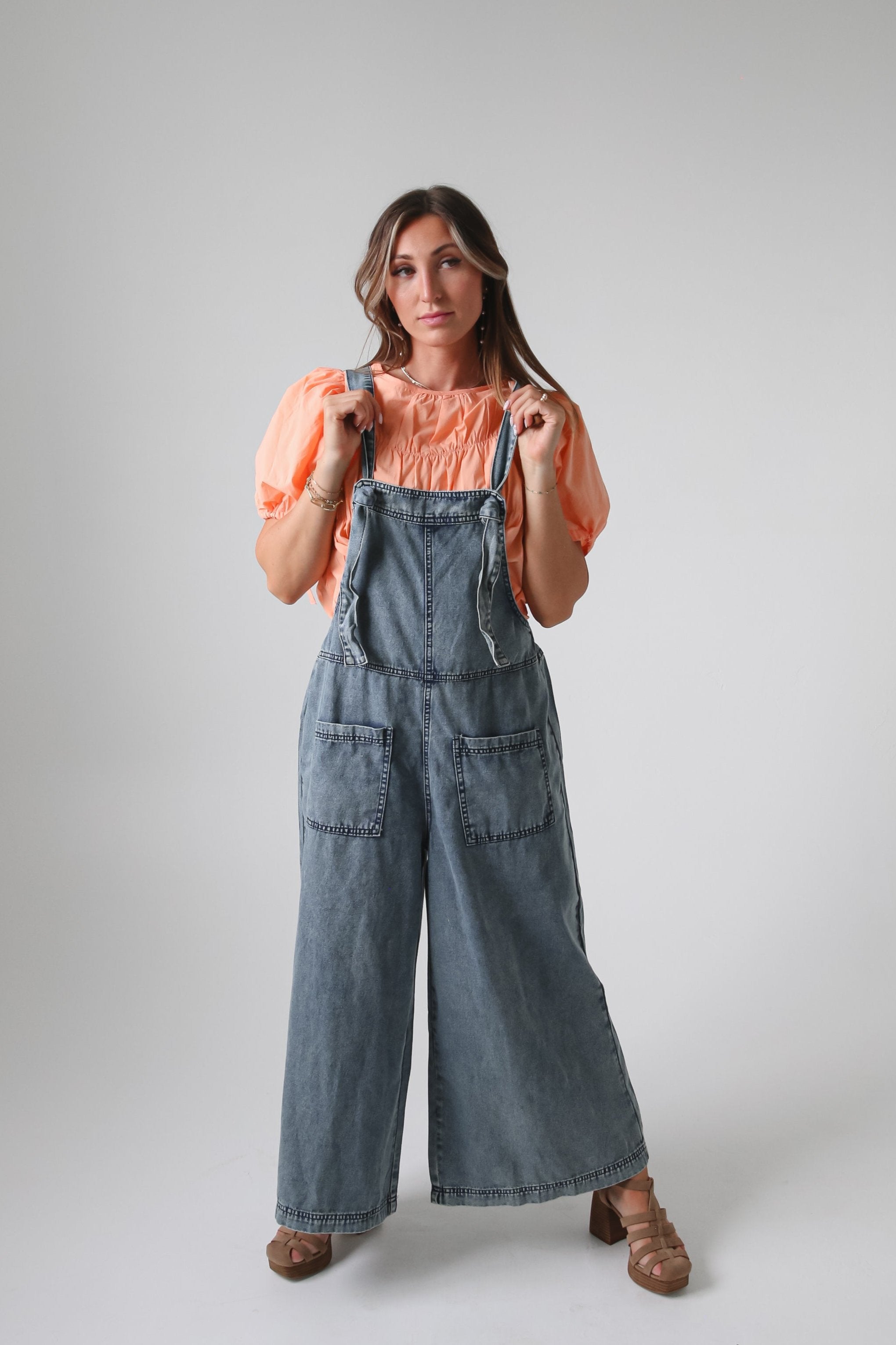 Women's Denim Overalls