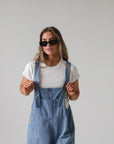 Frankie Denim Overalls - Medium Wash