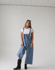 Frankie Denim Overalls - Medium Wash