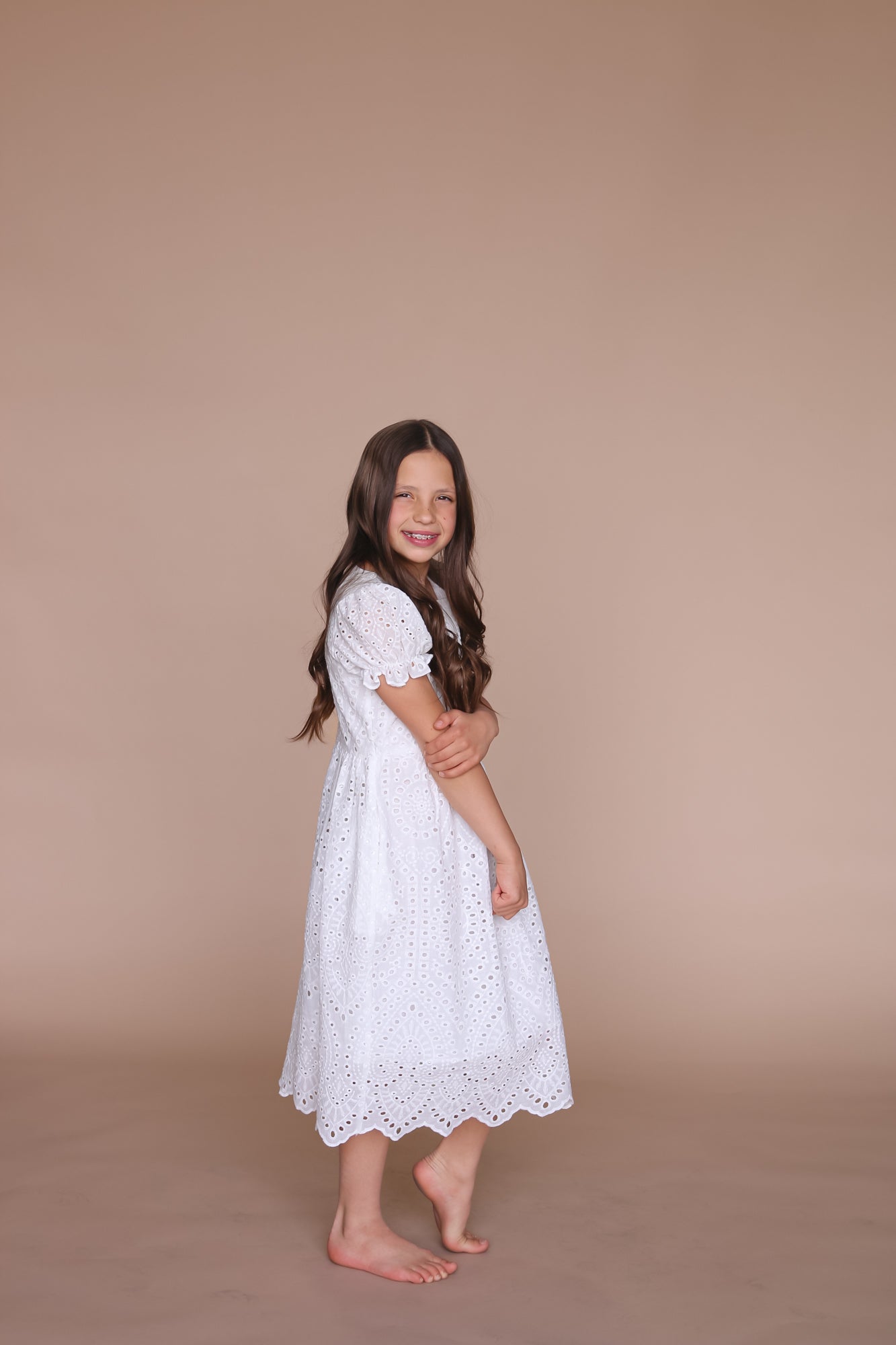 girls baptism dress