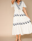 Shira Dress in Ivory