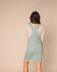 Jovi Overall Dress in Green