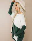 Andi Sweater in Hunter Green