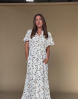 Gabby Maxi Dress in White