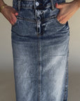 Ira Denim Maxi Skirt