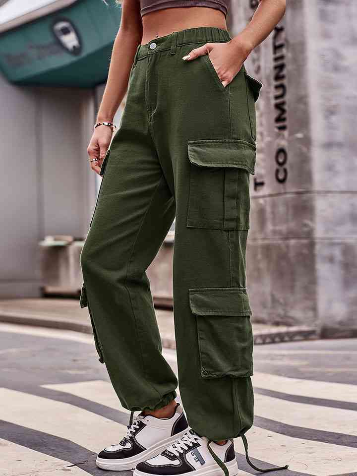 Jeans 2025 cargo verde