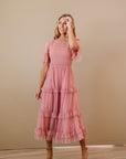 Pink tulle dress