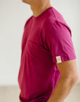 Fehrnvi Men's Performance Tee in Rose